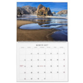 Calendrier des images côtières de l'Oregon (Mar 2027)
