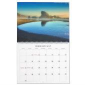 Calendrier des images côtières de l'Oregon (Feb 2027)