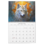 Calendrier des Imaginaires magiques Wolf 2026 (Jan 2026)