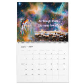 Calendrier des inspirations cosmiques (Mar 2027)
