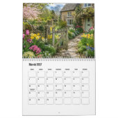 Calendrier des jardins de cottage (Mar 2027)