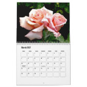 Calendrier des jardins Roses (Mar 2027)