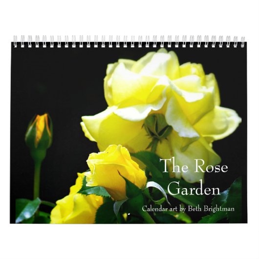 Calendrier des jardins Roses (Protection)