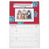 Calendrier des Kitties asiatiques (Feb 2026)