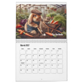 Calendrier des lapins au travail (Mar 2027)