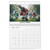 Calendrier des lapins du monde (Mar 2027)