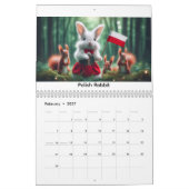 Calendrier des lapins du monde (Feb 2027)