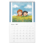 Calendrier des leçons de vie pour petits cœurs ave (Jan 2027)