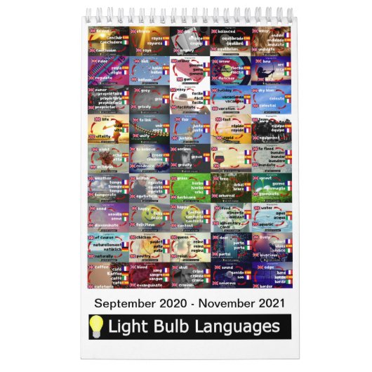 Calendrier des liens linguistiques (septembre 2020 (Protection)