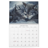 Calendrier des loups 2025 (Jan 2026)
