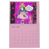 Calendrier des mauvaises filles (Jan 2027)