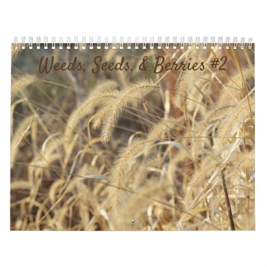 Calendrier des mauvaises herbes, semences et baies (Protection)