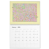 Calendrier des Mazes 12 mois (Feb 2026)