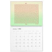 Calendrier des Mazes 12 mois (Jan 2026)