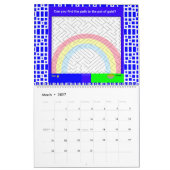 Calendrier des Mazes 12 mois (Mar 2027)