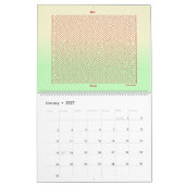 Calendrier des Mazes 12 mois (Jan 2027)