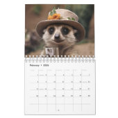 Calendrier Des Meerkats Amusants Font L'Extraordinaire, (Feb 2026)
