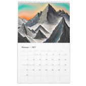 Calendrier des montagnes 2024 (Feb 2027)