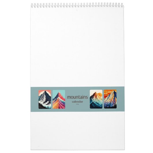 Calendrier des montagnes 2024 (Protection)