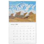 Calendrier des montagnes 2025 (Jan 2027)