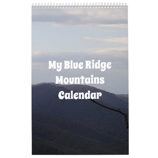 Calendrier des monts My Blue Ridge (Protection)