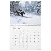 Calendrier des Mouffettes rayées et tachetées (Feb 2027)