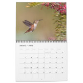 Calendrier des murailles des colibris 2026 (Jan 2026)