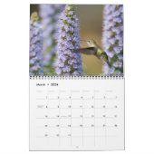 Calendrier des murailles des colibris 2026 (Mar 2026)