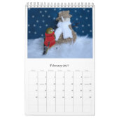 Calendrier des Murs 2021 Oiseaux mignons Animaux C (Feb 2027)