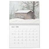 Calendrier des murs d'aquarelle (Mar 2026)