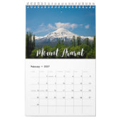 Calendrier des murs de collection de volcans (Feb 2027)