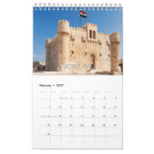 Calendrier des murs de la collection de châteaux (Feb 2027)