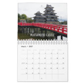 Calendrier des murs de la collection de châteaux (Mar 2027)