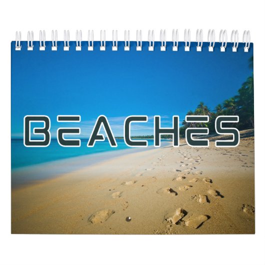 Calendrier des murs de la collection de plages (Protection)