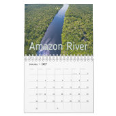 Calendrier des murs de la collection Rivers (Jan 2027)