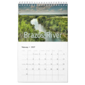 Calendrier des murs de la collection Rivers (Feb 2027)