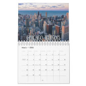 Calendrier des murs de la collection Skylines City (Mar 2026)