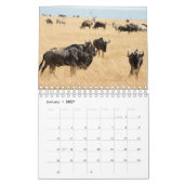 Calendrier des Murs de la faune africaine (Jan 2027)