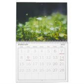 Calendrier des Murs de la Nature avec Vacances 202 (Feb 2027)