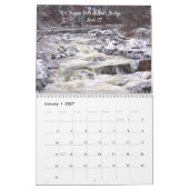 Calendrier des murs d'eau tombante (Jan 2027)