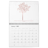 Calendrier des murs floraux 2023 | ROSE (Jan 2027)