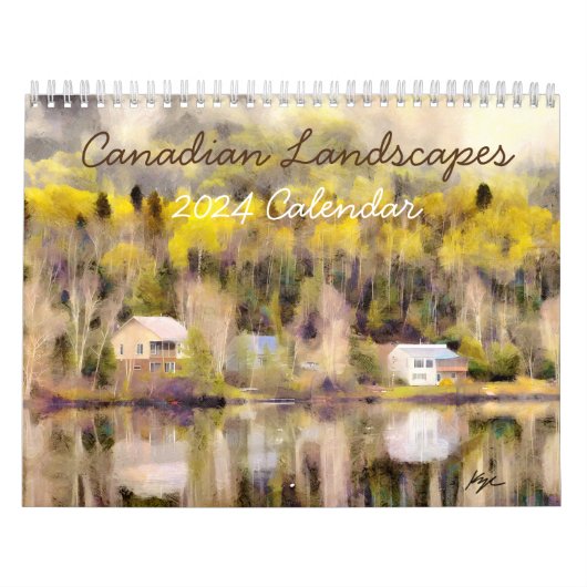 Calendrier des murs paysagers canadiens (Protection)