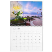 Calendrier des murs Pittoresques de 2020 (Mar 2027)