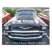 Calendrier des muscles classiques Chevy 2011 (Protection)