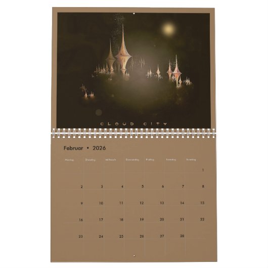 Calendrier des mystérious worlds (Feb 2026)