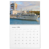 Calendrier des navires fluviaux européens 2026 (Jan 2026)