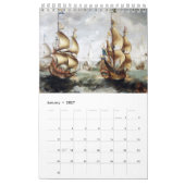 Calendrier des navires vintages (Jan 2027)