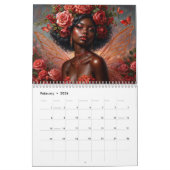 Calendrier des oeuvres d'art pour filles noires (Feb 2026)