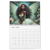 Calendrier des oeuvres d'art pour filles noires (Mar 2027)