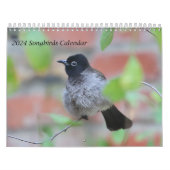 Calendrier des oiseaux chanteurs 2024 (Protection)